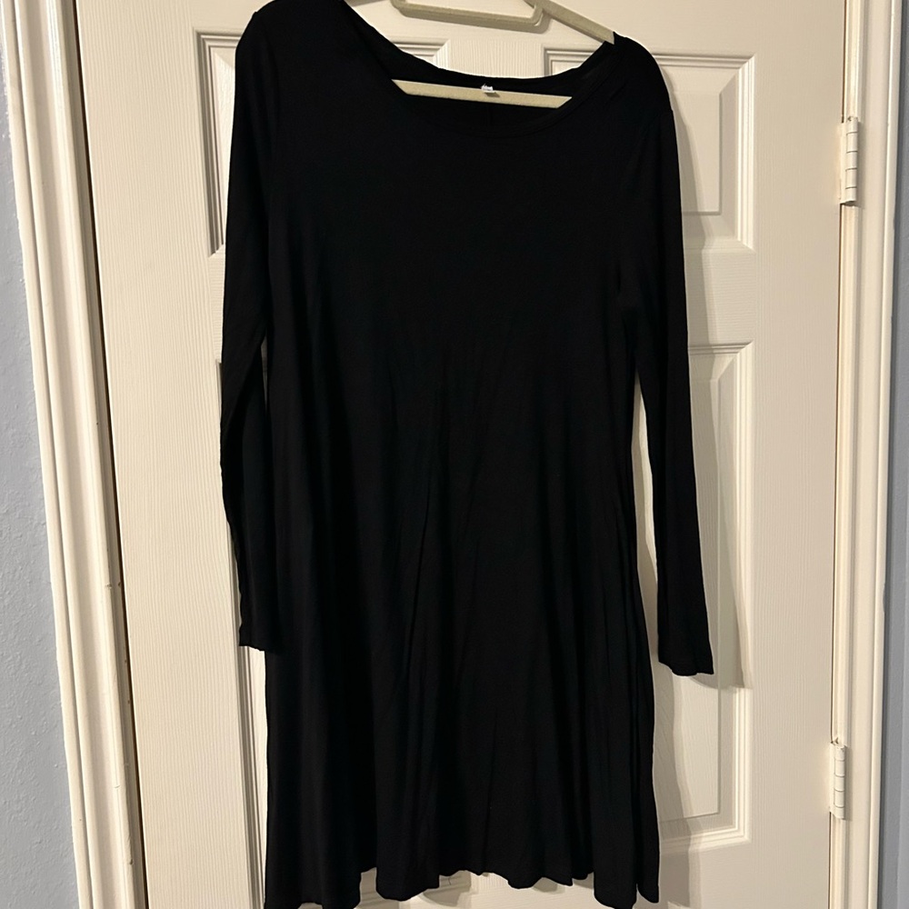 Black Flowy Dress